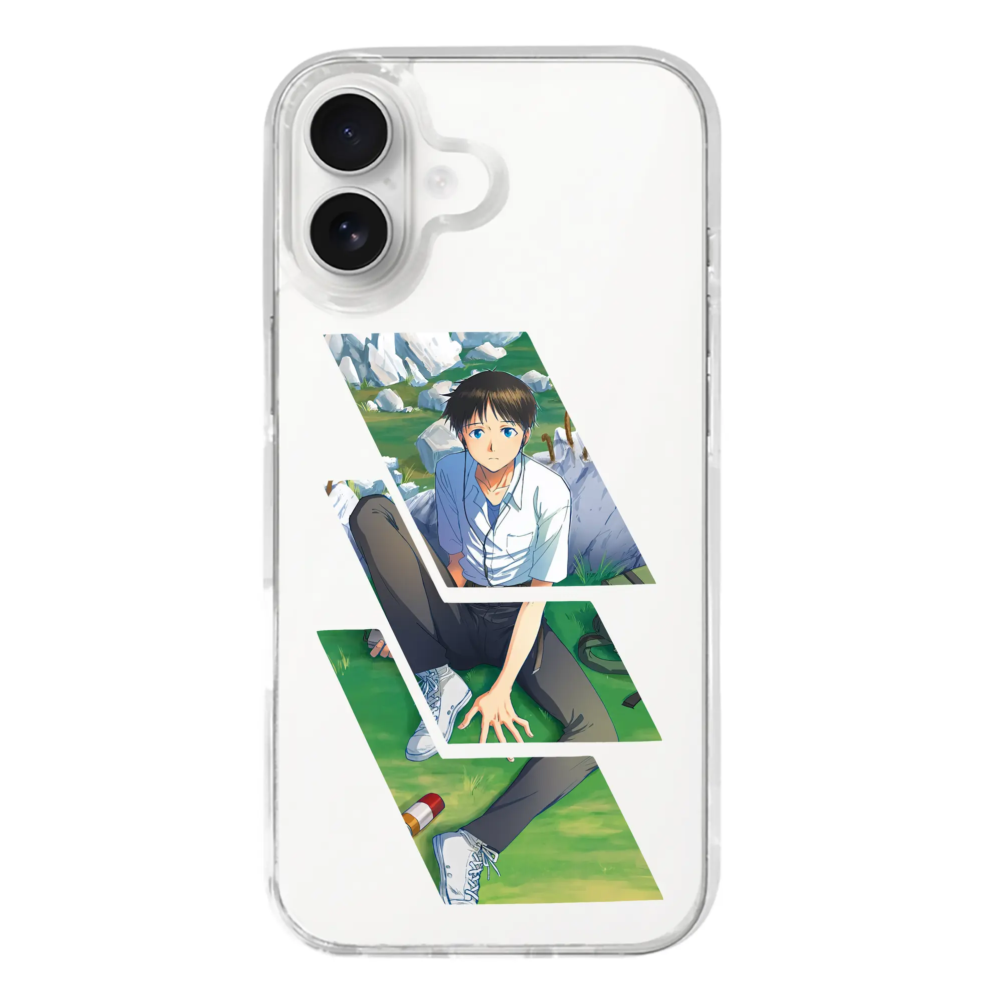 エヴァンゲリオン グッズ,碇シンジ - iPhone 17シリーズ 透明スマホケース – 薄型・耐衝撃・精密フィット保護カバー